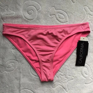 California Waves Shimmering Pink Bikini Bottom - NWT